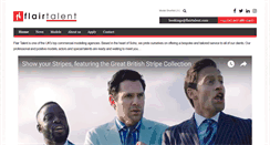 Desktop Screenshot of flairtalent.com